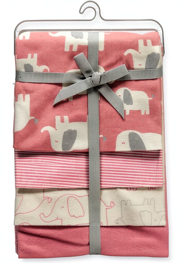 Carter's Receiving Blanket Flannel 4 Pack Baby-0