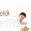 Pinuotu Baby Blanket White Crochet Soft Breathable-2