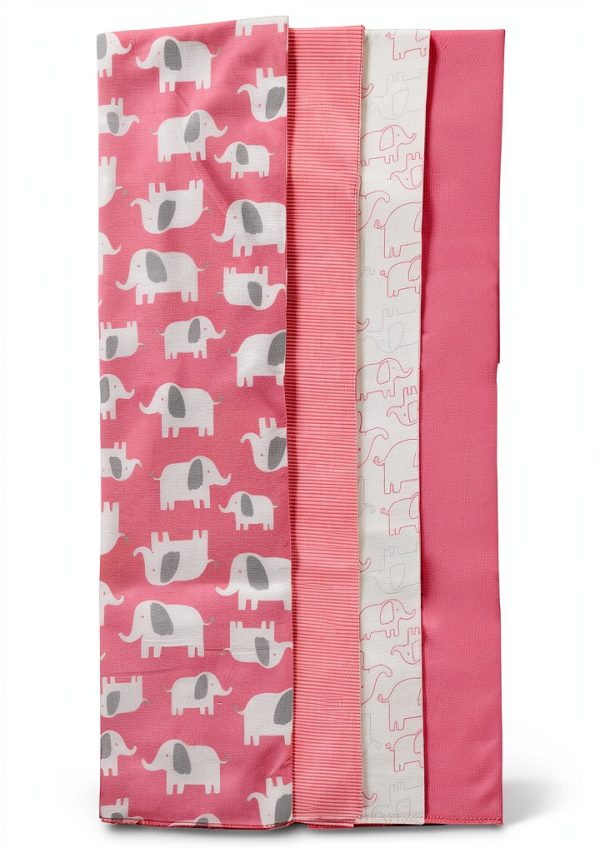 Carter's Receiving Blanket Flannel 4 Pack Baby-1