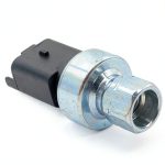 AMARO-AC A/C Pressure Switch Aluminum Black 12V-0