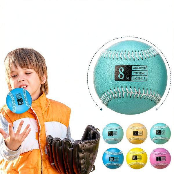 Weighted Softball Set Soulchen PVC Core 9in Adult-1