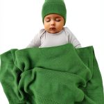 Organic Cotton Baby Blanket patique Sage Green-0