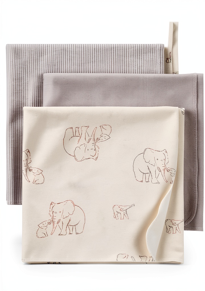 Soft cotton flannel baby receiving blankets