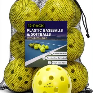 SELYBAY Plastic Baseballs Softballs Training-0