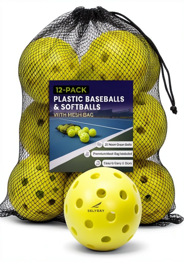 SELYBAY Plastic Baseballs Softballs Training-0