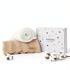 Pinuotu Baby Blanket White Crochet Soft Breathable-4