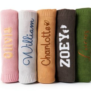 Organic Baby Blanket NICHEBEE 30x40 Soft Cotton-0