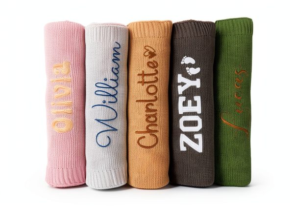 Organic Baby Blanket NICHEBEE 30x40 Soft Cotton-0