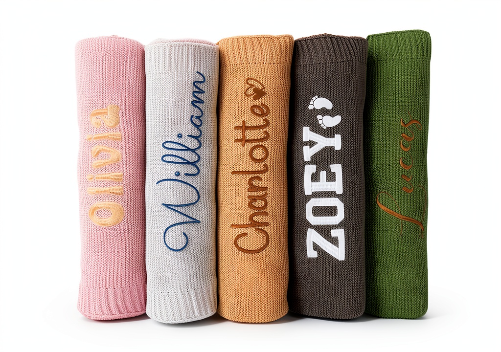 Baby swaddled in NICHEBEE organic cotton blanket