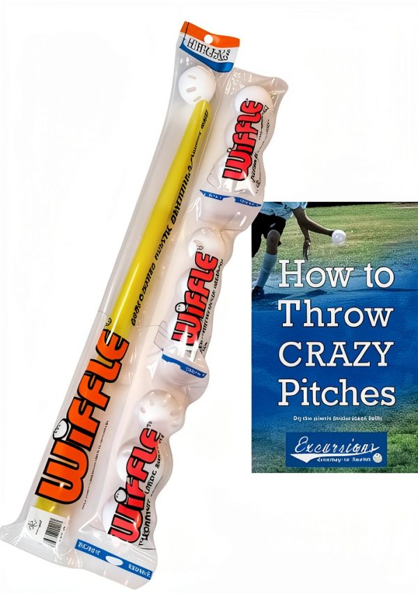 Wiffle Ball Set WIFFLE Plastic Bat Yellow-0