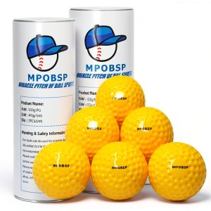 MPOBSP Yellow Baseballs for Recreational Use-0