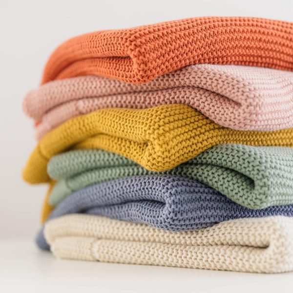 Natemia Beige Baby Blanket Cotton Knit-8