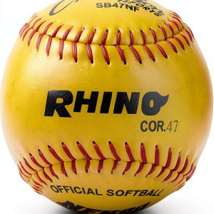 Leather Softball Champion Sports 11 Inch Yellow-0