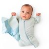 Bamboo Little Baby Security Blanket Blue-5