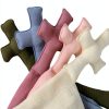 Christian Baby Blanket Slate Blue Organic Cotton-5