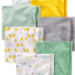 Carter's Unisex Baby Flannel Receiving Blankets-0