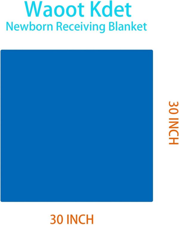 Waoot Kdet Baby Receiving Blanket Cotton Americana-4
