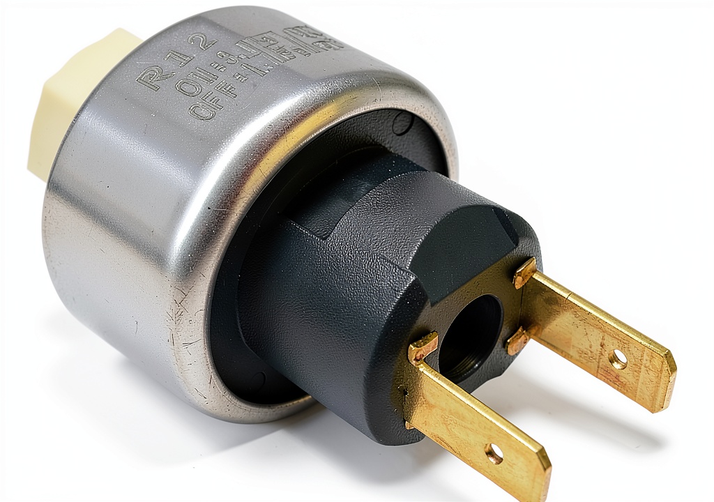 Installing A/C Clutch Cycle Switch in a vehicle engine bay