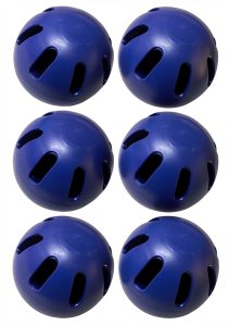 Wiffle Blue Plastic Baseballs for Youth-0