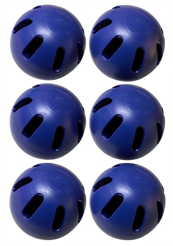 Wiffle Blue Plastic Baseballs for Youth-0