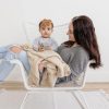 Natemia Beige Baby Blanket Cotton Knit-4