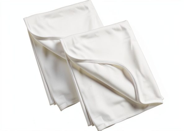 Receiving Blanket Laughing Giraffe White Knit Baby-0