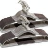 OIKA Non-Slip Plastic Hangers 50 Pack – 16.5in Slim Heavy‑Duty Grey-0